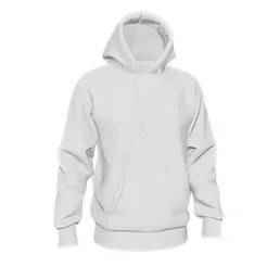 White Basic Hoodie