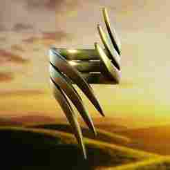 Wingblade Claw Ring - Futuristic Spiked Jewelry 3D Model 63