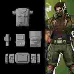 Winter Soldier - Belt Accesories - Marvel Rivals - Cosplay