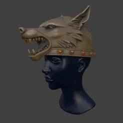 🐺 Wolf Head Helmet