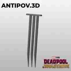 Wolverine Blade Deadpool & Wolverine movie for 3D print