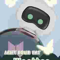 Wootteo Astronaut BT21 - Army bomb Hat - Jin BTS
