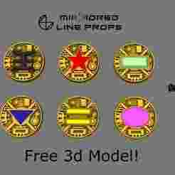 Zeo Ranger Power Coins - 90s Morpher Compatible