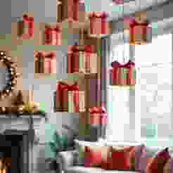 🎁 3D Christmas gift decoration