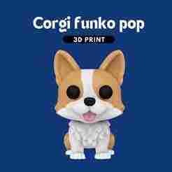 FUNKO POP DOG (CORGI)