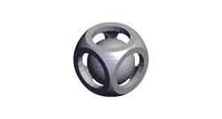 zarda 3D Tasarım Top Kıpır Kıpır Oyuncak.