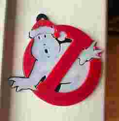 Ghostbusters Christmas Orniment with multi color support