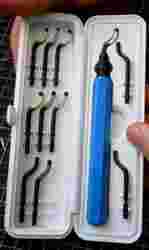 Çapak alma aleti kutusu