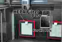 K2 Plus-Creality için HEPA Filtre Kılıfı