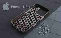 iPhone 16 Pro - Case / Cover Hexagon design