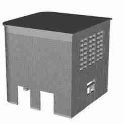 Art Deco City Station Building 1/148 scale