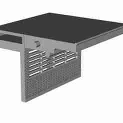 Art Deco Station Platform waiting room building middle extension 1/148 scale