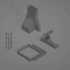 BambuLab X1 Series and P1S Exhaust Capture System (with LED support) V3.0 Remix by LogicalPlanet for BIQU Panda Turbo Kit with hose feed-through