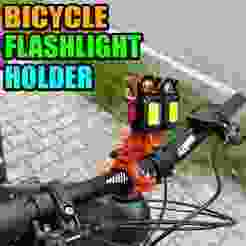 Bicycle Flashlight Holder