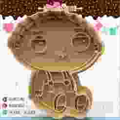 Family guy cookie cutter - Family guy cookie cutter - stewie griffin sitting gallaetite cutter