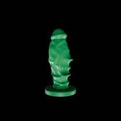 Fantasy Dragon Monster Dick Dildo & Mold V636 - Extra Fat Version