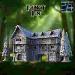 Forest Inn 28 mm Tabletop Terrain