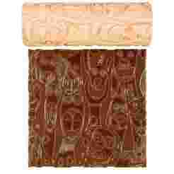 Funny Dogs Texture Roller STL File no.2 – Seamless Pattern for Clay, Pottery, Fondant (Digital Download)