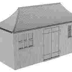 GWR Pagoda station building 1/100 scale