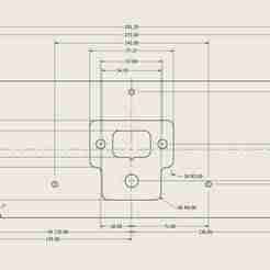 Haltech UC-10 Mounting and Sizing Template