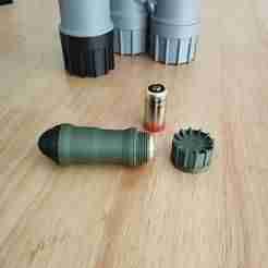 MAAWS C123A BATTERY STORAGE TRANSPORT CASE