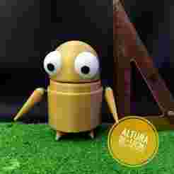 R.E.P.O. SharpBot/ Sharpener with reservoir and LED eyes.