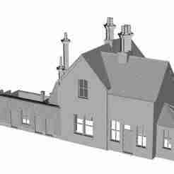 Southern Railway Slinfold station building 1/120 scale