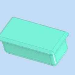 Square tube 25x50 end caps