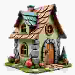 Stylized Fairy Tale Cottage