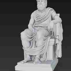 The Statue of Zeus at Olympia (Greece)