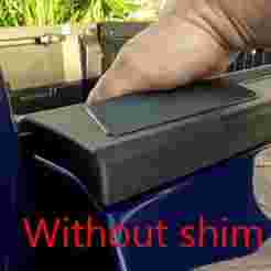 Toyota Tacoma (4th generation) bed top rail shim (FOR OEM TONNEAU COVER)