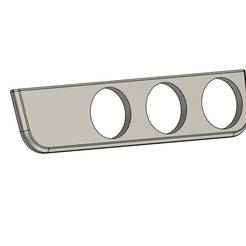 Volvo 740, 745, 940, 945 Speaker door baffle three 6.5 speakers