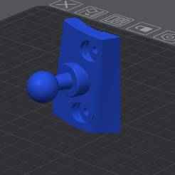 vw golf 4 mk4 phone stand bracket