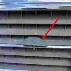 W124 engine compartment handle