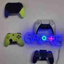 Wall bracket for console controllers.