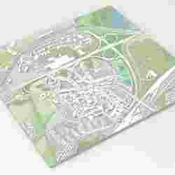 Cityscape Saint-Ghislain Wallonia Belgium