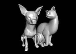 Dodecahedron connected balls