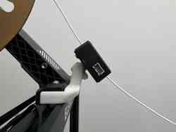 Elegoo Neptune 4 Pro/Plus/Max Filament Sensor/ Run-Out Sensor Bracket Mount (Print in Place) with Filament Clip