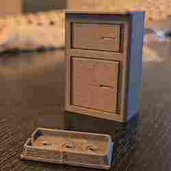 9 volt battery casing 1/14 scale electrical cabin.