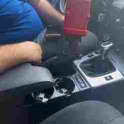 Adjustable Car Phone Mount – Two Sizes Included for Full Compatibility