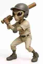 Alien - Baseball Player Printable Doll