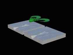 Am bait frog 10cm twister form for predator fishing