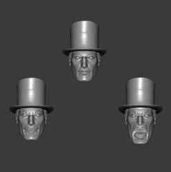 DC ALL STAR SQUADRON ZATARA EXPRESSIONS 3-PACK