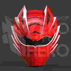 Gekiranger - Power Rangers Jungle Fury Red Master Mode helmet