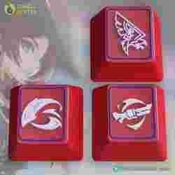 Genshin Impact Chasca Keycaps – OEM Profile STL Files for Mechanical Keyboards