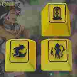 Genshin Impact Sethos Keycaps – OEM Profile STL Files for Mechanical Keyboards