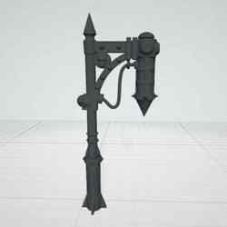 gothic lamppost for LED