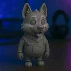 Minion Husky Siberiano STL