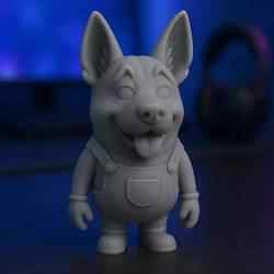 Minion Pastor Aleman STL