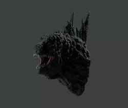 Minus One Godzilla Odo STL head